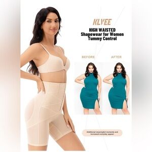 Shapewear Tummy Control Women High Waisted Body Shaper/size XXL